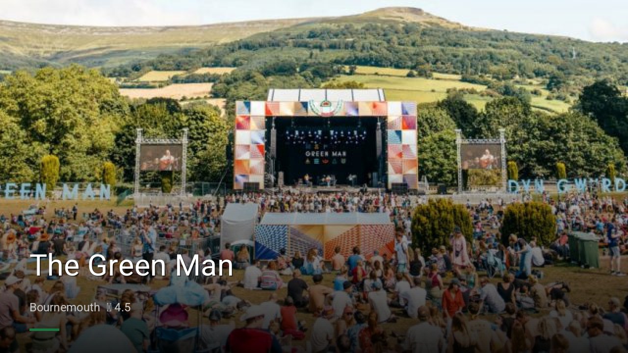 The Green Man - Sports Bars in Bournemouth