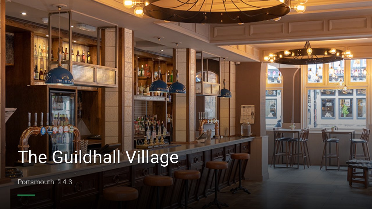 The Guildhall Village - Sports Bars in Portsmouth
