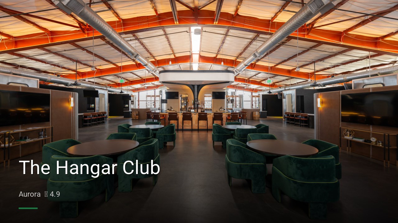 The Hangar Club - Sports Bars in Aurora