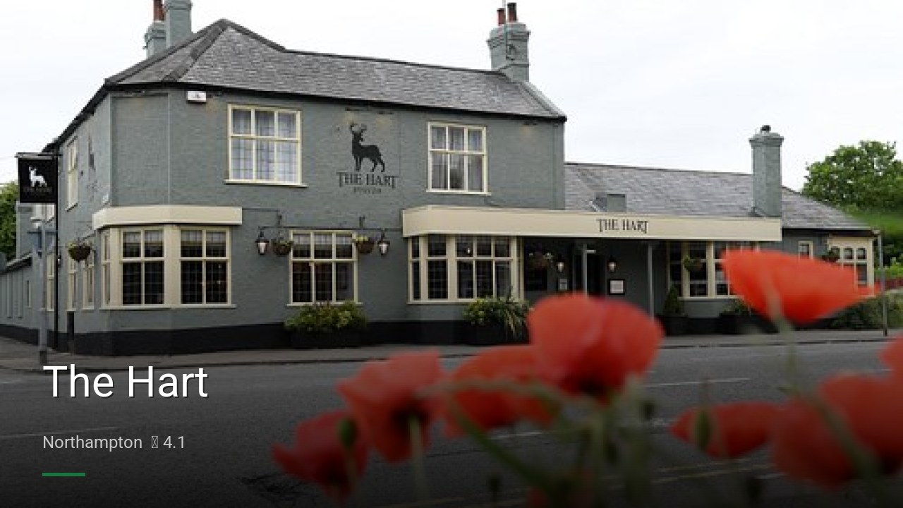 The Hart - Sports Bars in Northampton