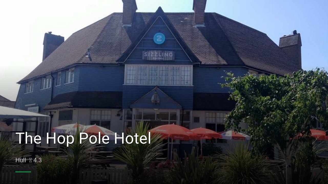 The Hop Pole Hotel - Sports Bars in Hull