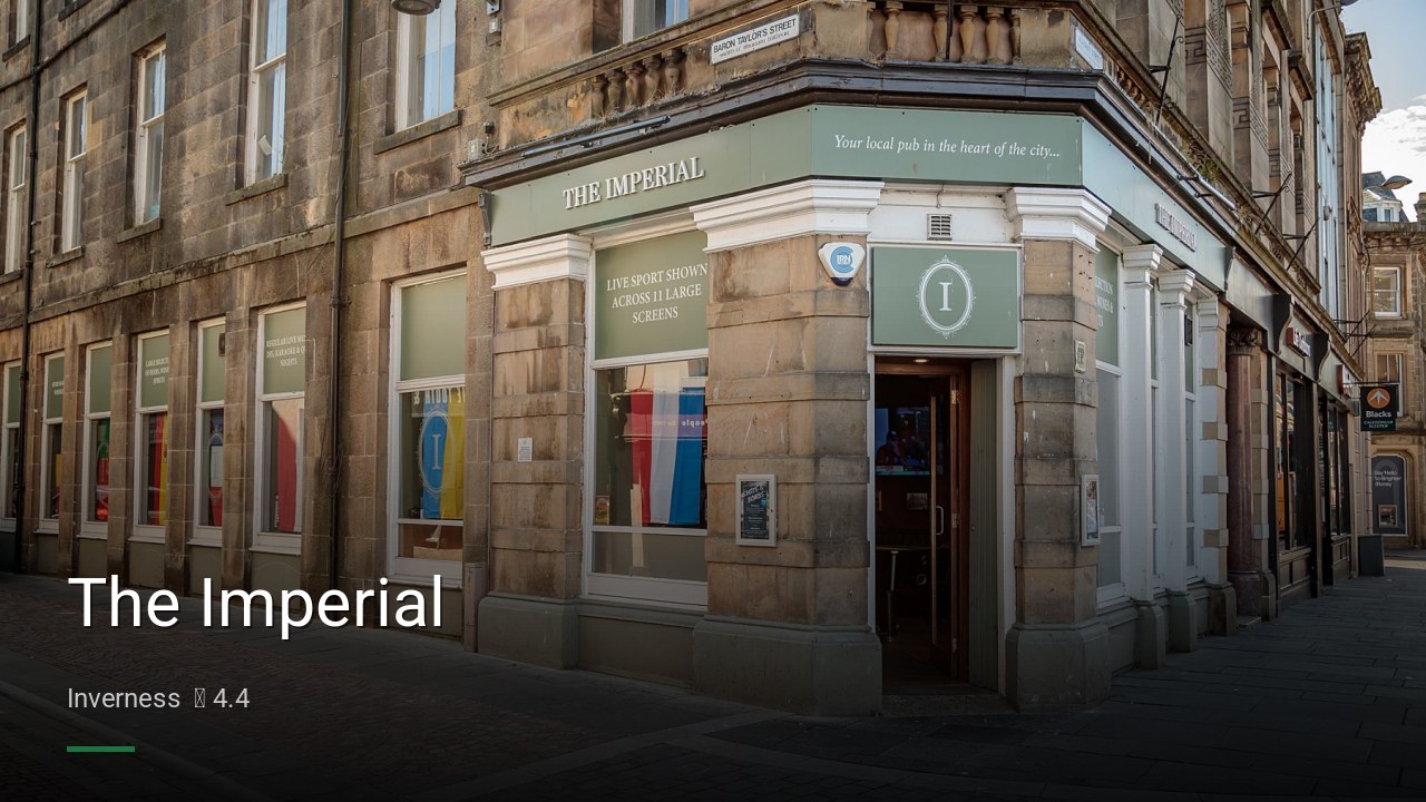 The Imperial - Sports Bars in Inverness