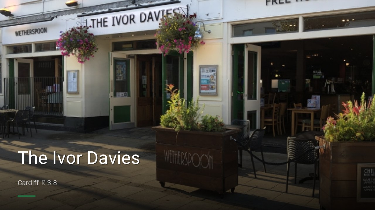 The Ivor Davies - Sports Bars in Cardiff