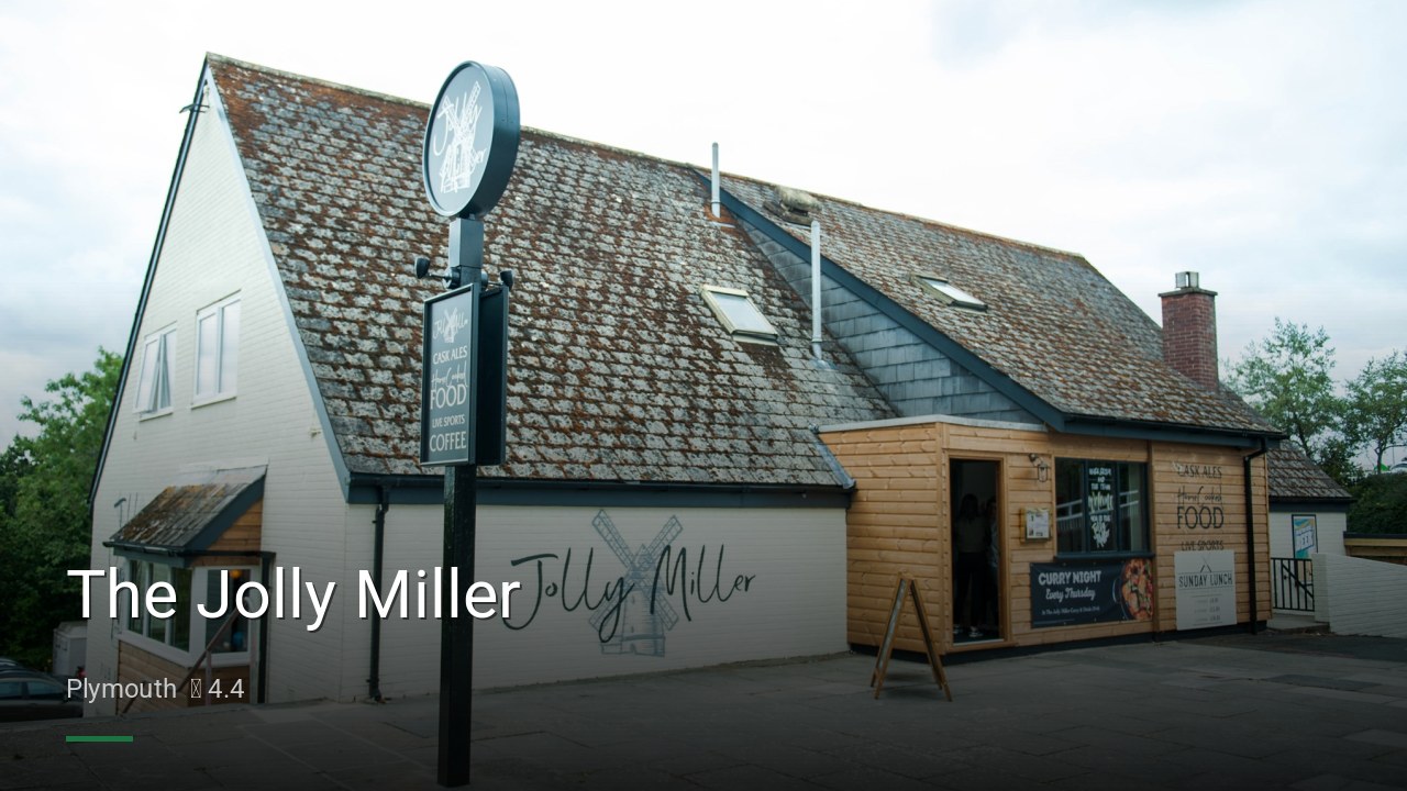 The Jolly Miller - Sports Bars in Plymouth