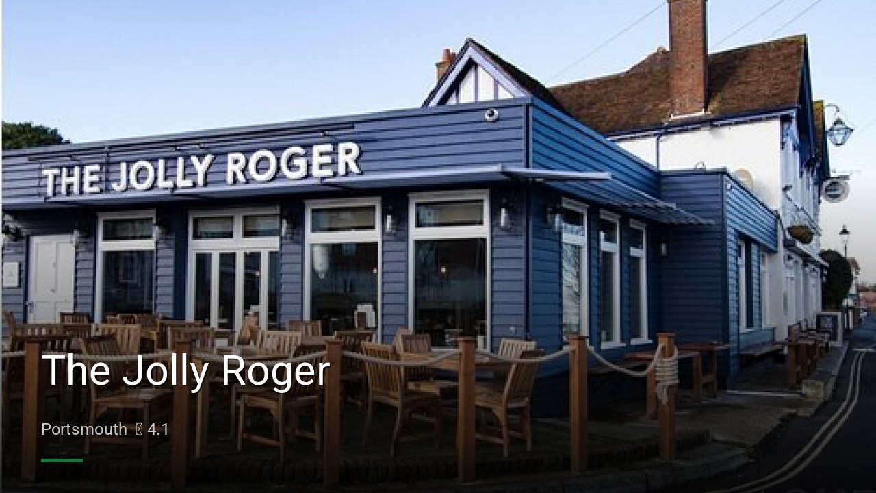 The Jolly Roger - Sports Bars in Portsmouth