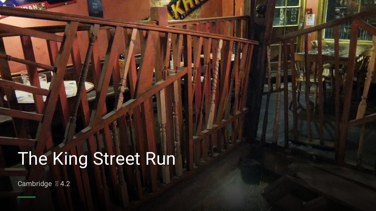 The King Street Run - Sports Bars in Cambridge