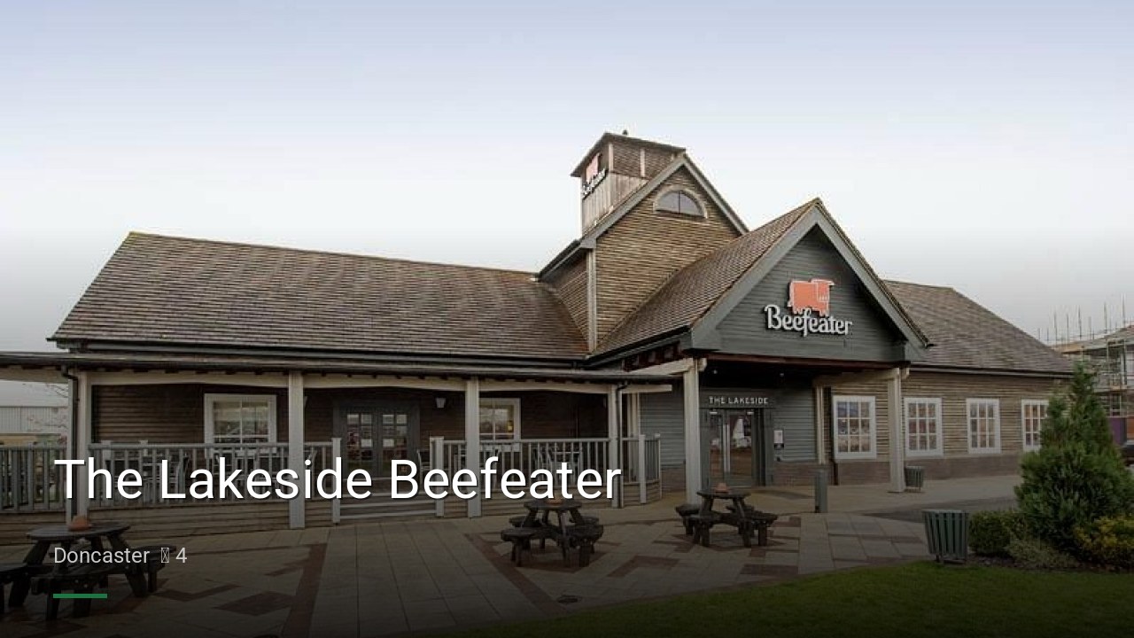 The Lakeside Beefeater - Sports Bars in Doncaster
