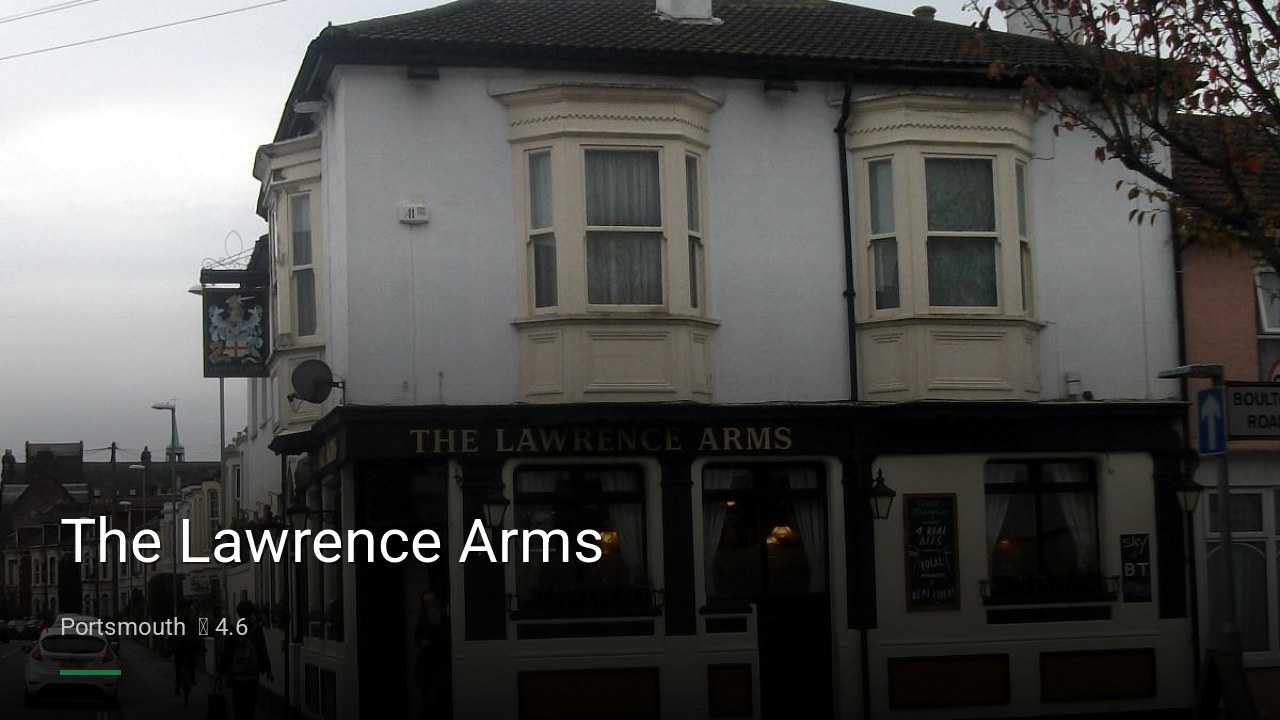 The Lawrence Arms - Sports Bars in Portsmouth