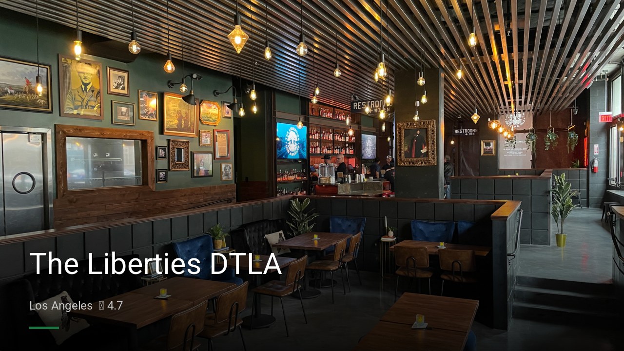 The Liberties DTLA - Sports Bars in Los Angeles