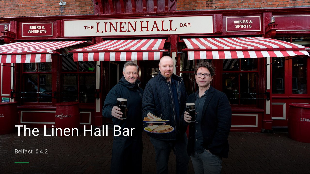 The Linen Hall Bar - Sports Bars in Belfast