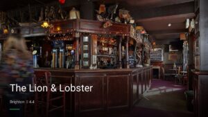 The Lion & Lobster — Pubs in Brighton