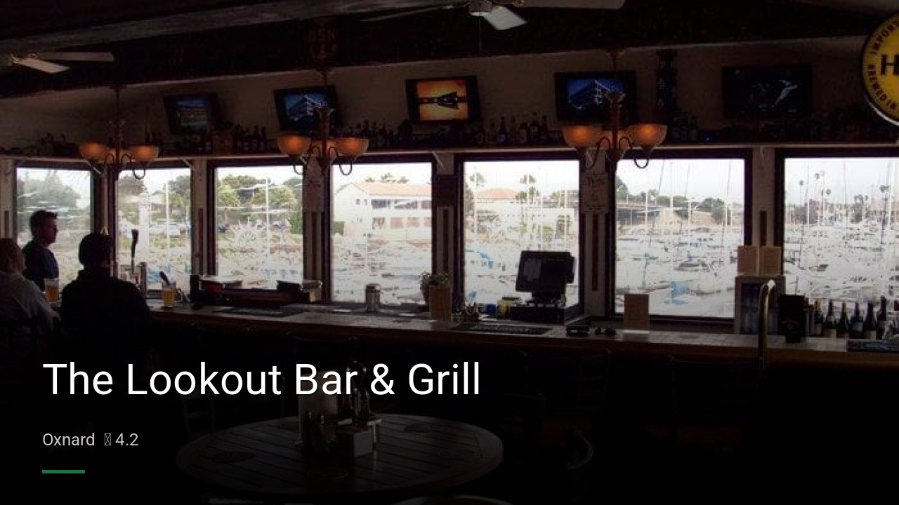 The Lookout Bar & Grill - Sports Bars in Oxnard