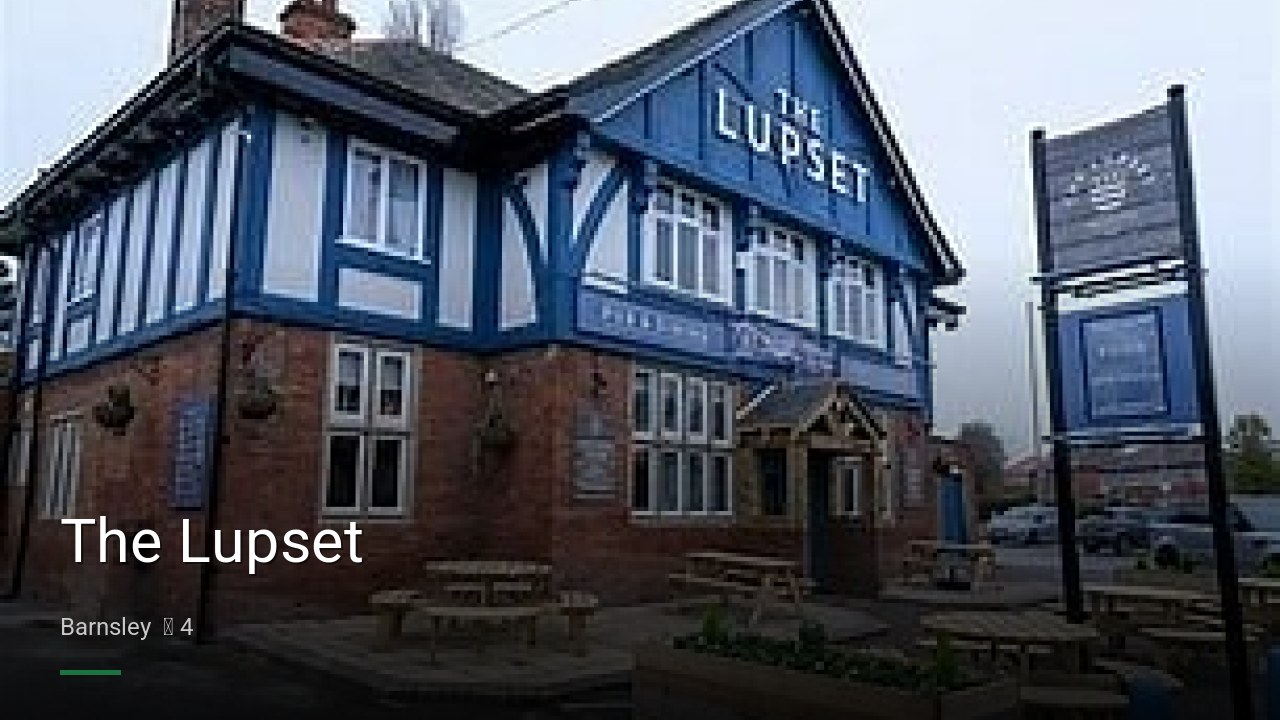 The Lupset - Sports Bars in Barnsley