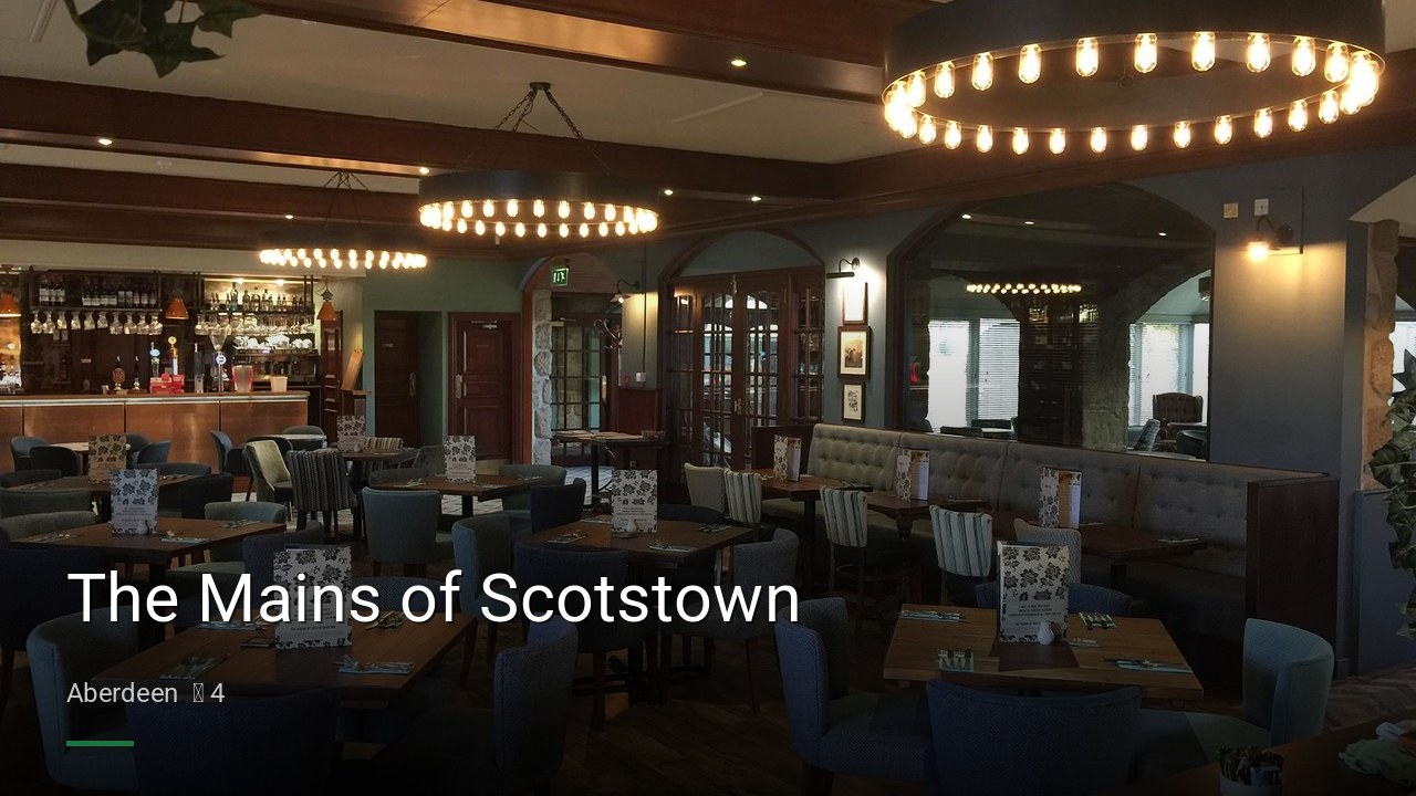 The Mains of Scotstown - Sports Bars in Aberdeen