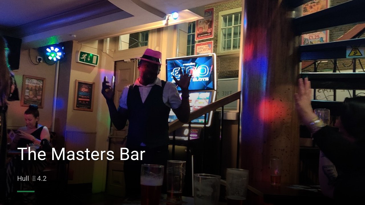 The Masters Bar - Sports Bars in Hull