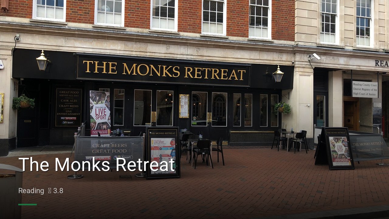 The Monks Retreat - Sports Bars in Reading