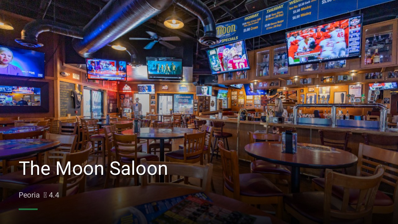 The Moon Saloon - Sports Bars in Peoria