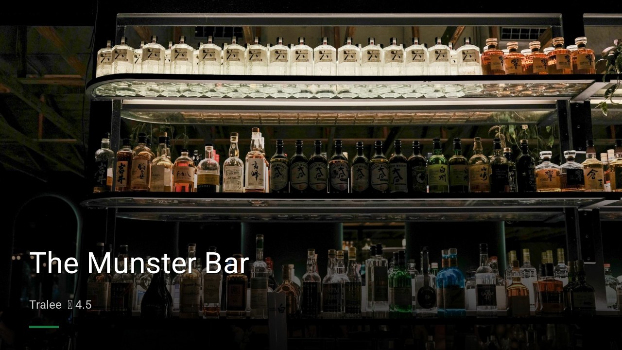 The Munster Bar — Pubs in Tralee