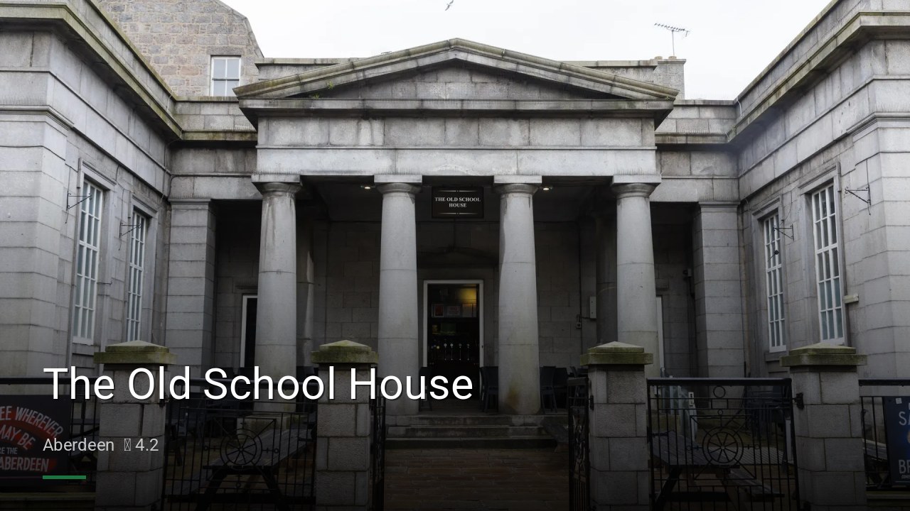 The Old School House - Sports Bars in Aberdeen