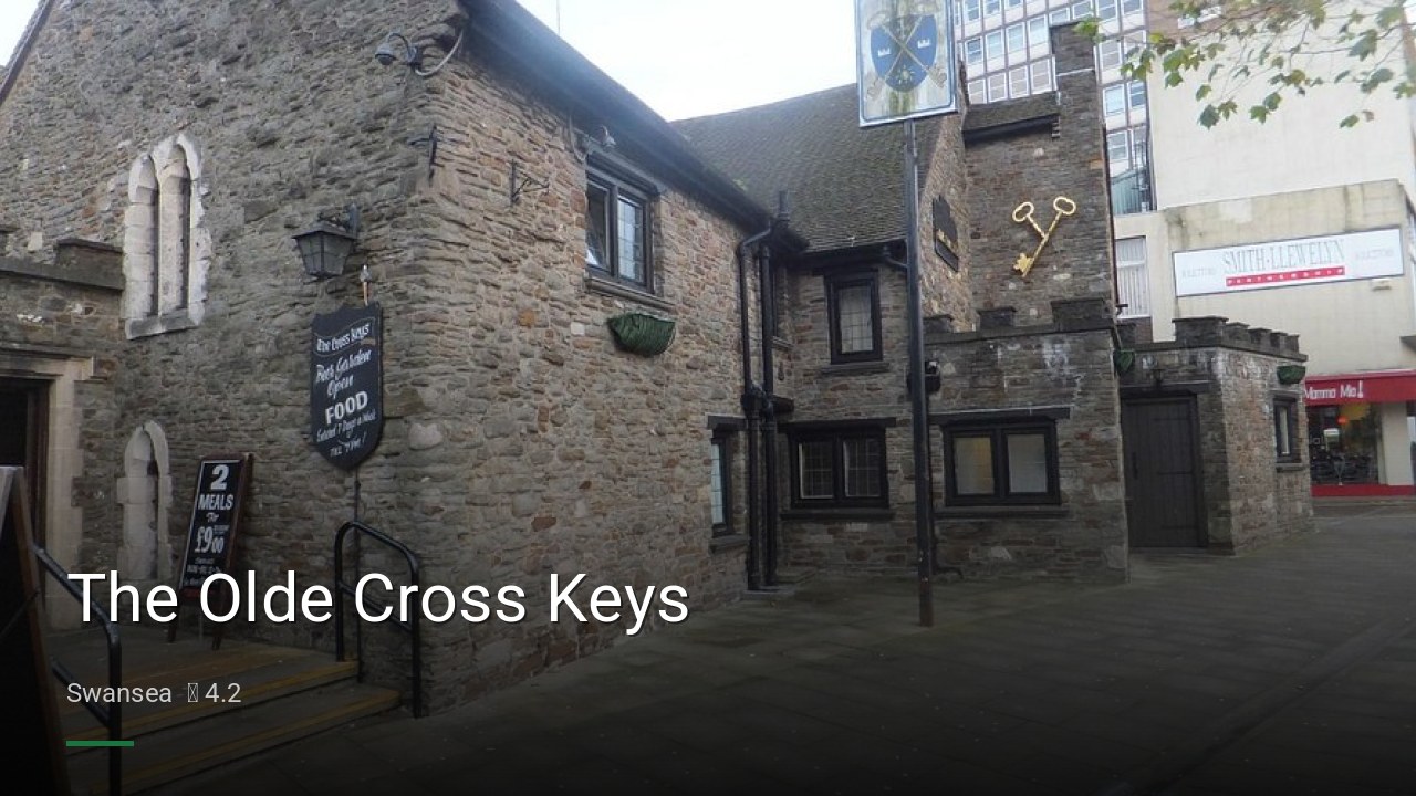 The Olde Cross Keys - Sports Bars in Swansea