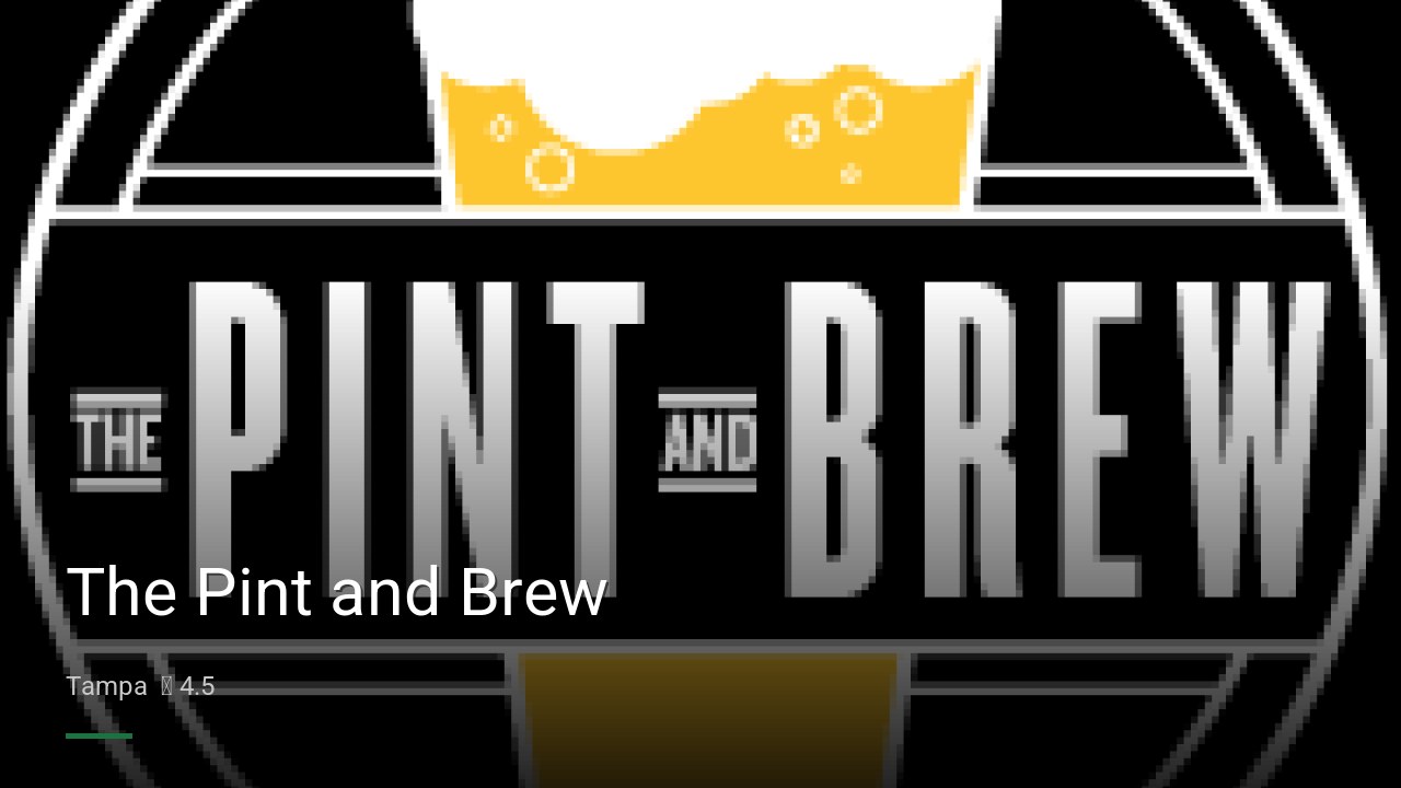 The Pint and Brew - Sports Bars in Tampa