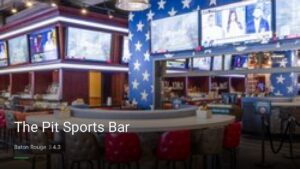 The Pit Sports Bar — Sports bars in Baton Rouge