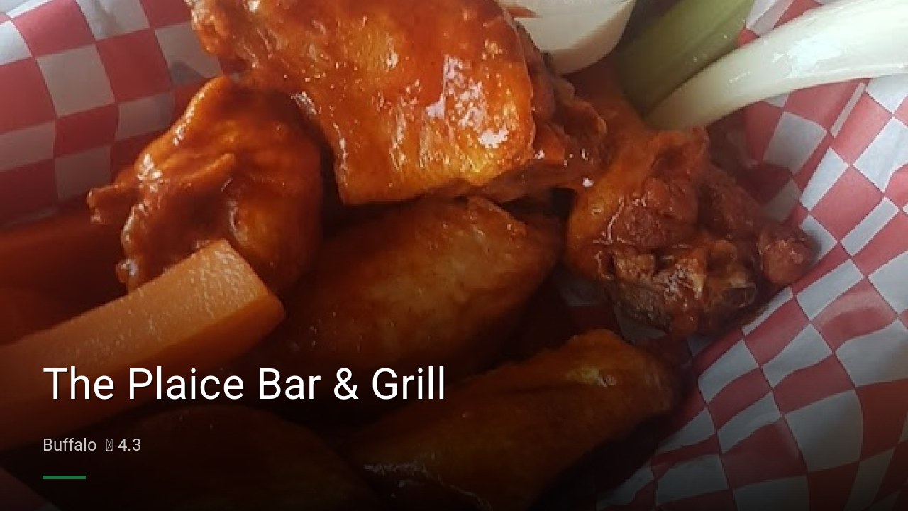 The Plaice Bar & Grill - Sports Bars in Buffalo