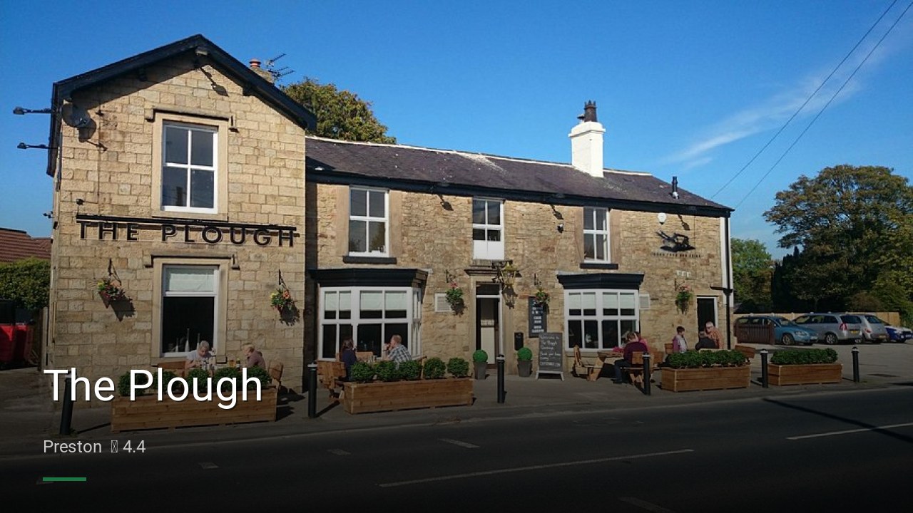 The Plough - Sports Bars in Preston