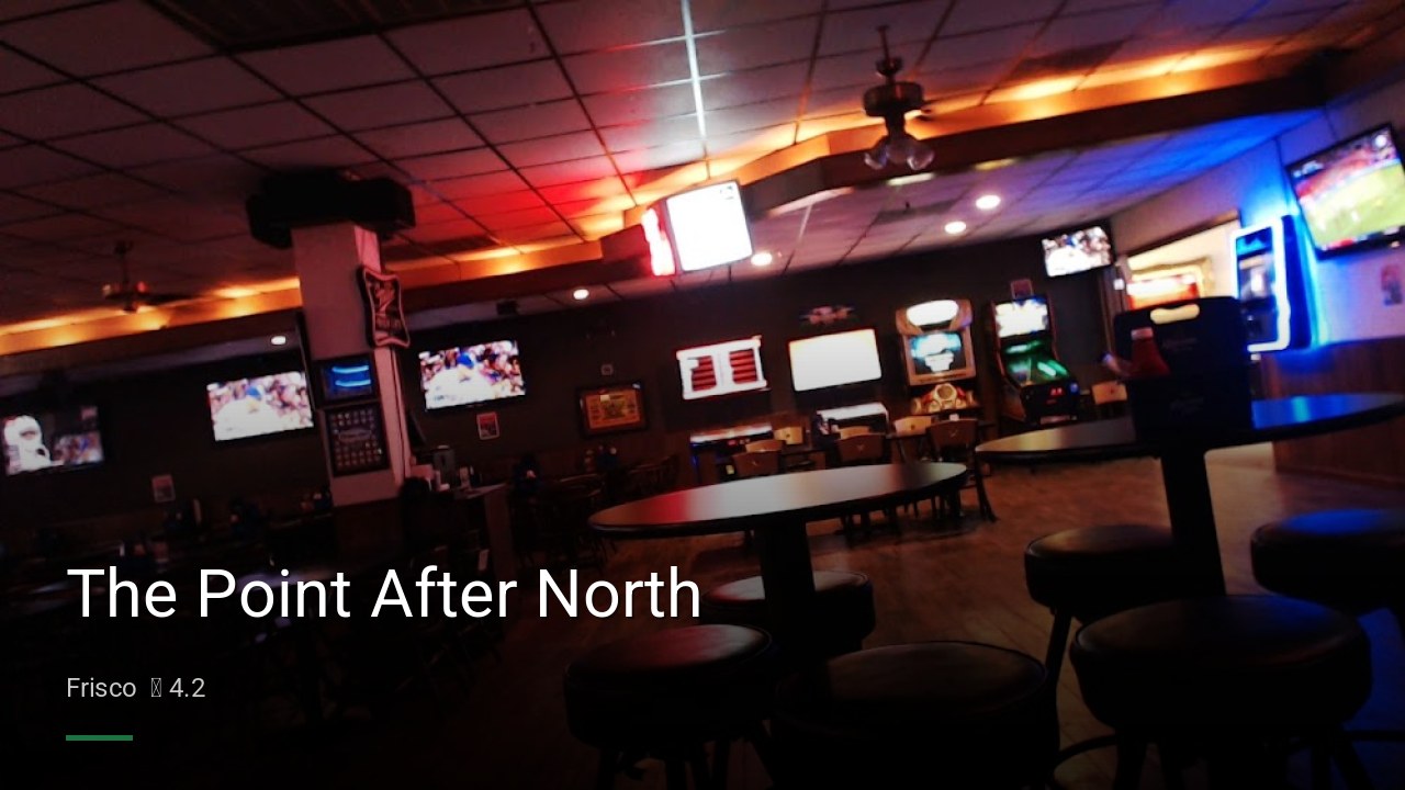 The Point After North - Sports Bars in Frisco