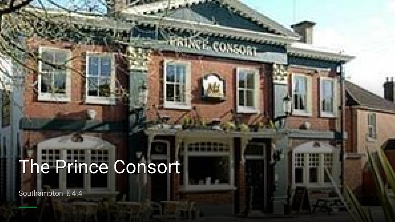 The Prince Consort - Sports Bars in Southampton