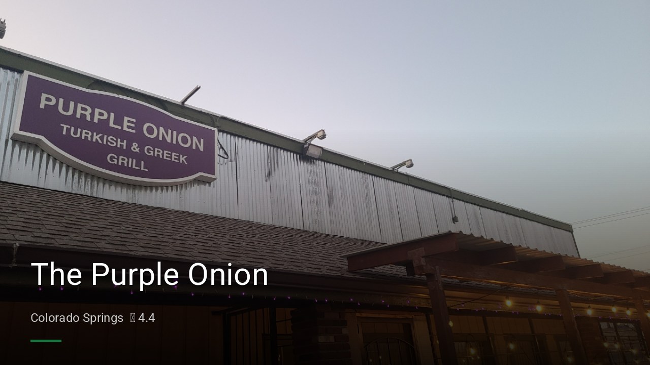 The Purple Onion - Sports Bars in Colorado Springs