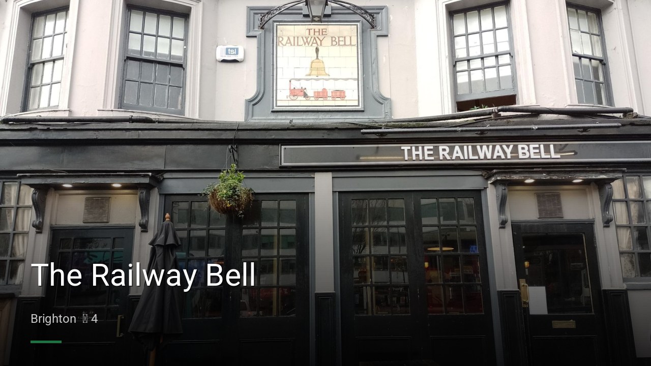 The Railway Bell - Sports Bars in Brighton