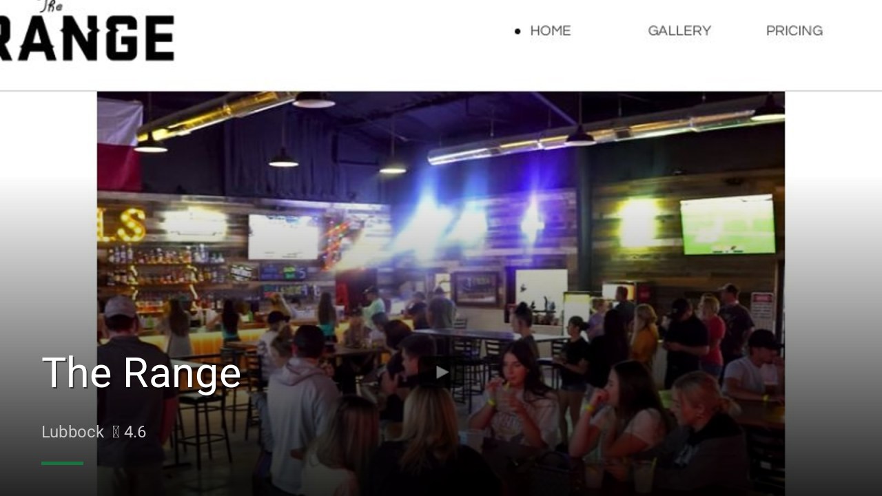 The Range - Sports Bars in Lubbock