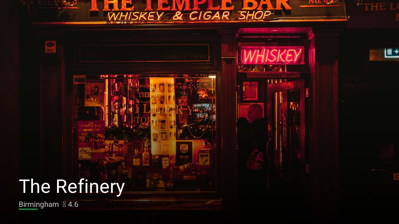 The Refinery — Sports bars in Birmingham