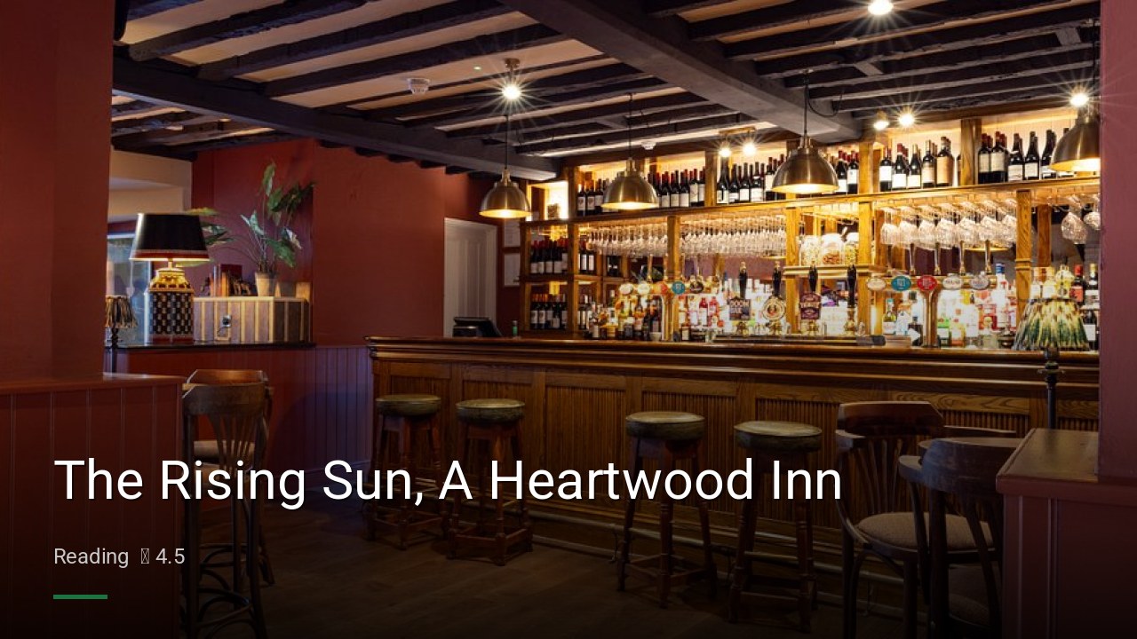 The Rising Sun, A Heartwood Inn - Sports Bars in Reading