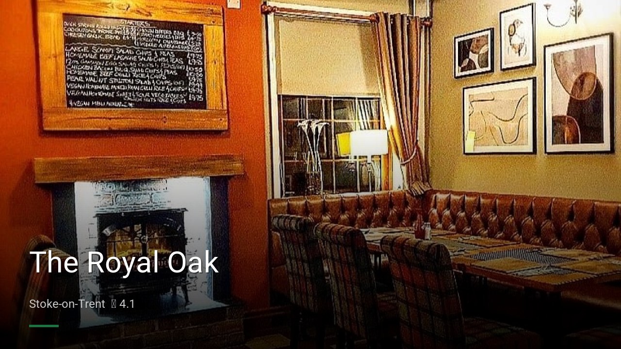 The Royal Oak - Sports Bars in Stoke-on-Trent