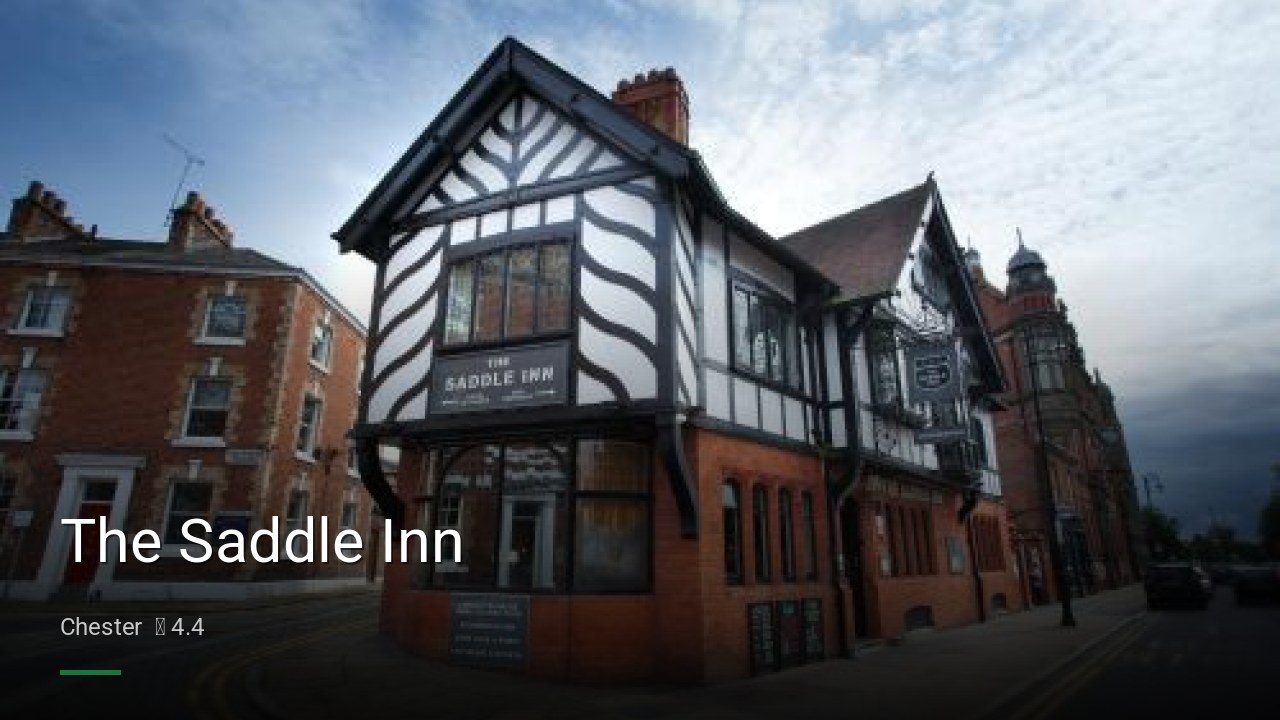 The Saddle Inn - Sports Bars in Chester