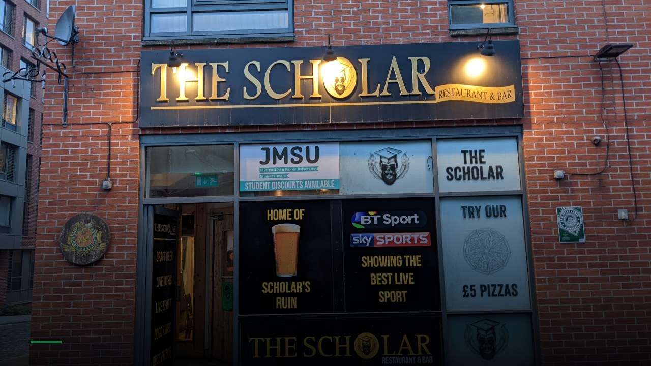 The Scholar Restaurant & Bar - Sports Bars in Liverpool