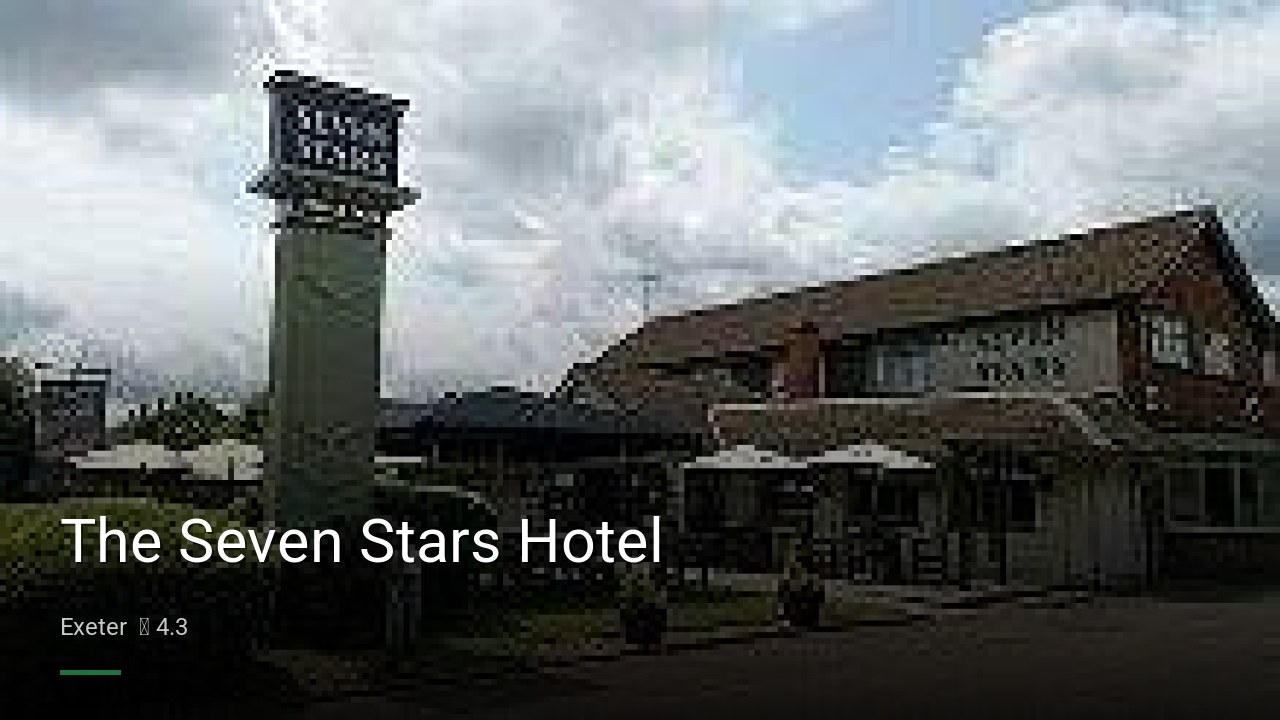 The Seven Stars Hotel - Sports Bars in Exeter