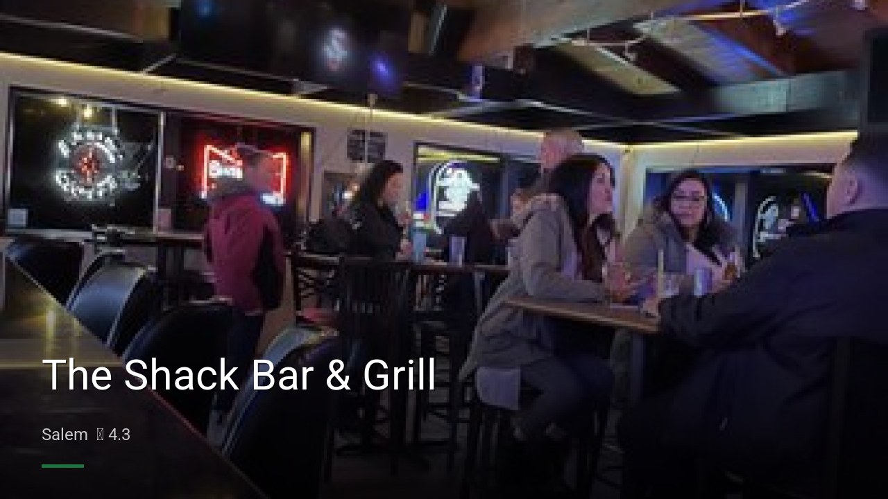 The Shack Bar & Grill - Sports Bars in Salem