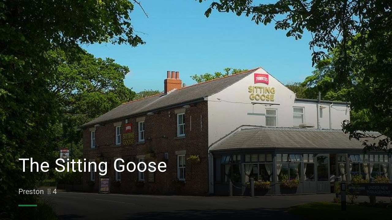 The Sitting Goose - Sports Bars in Preston