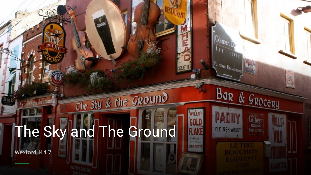 The Sky and The Ground - Sports Bars in Wexford