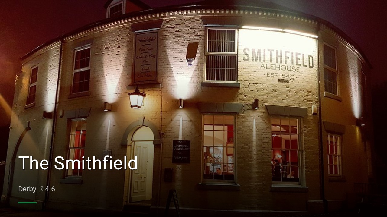 The Smithfield - Sports Bars in Derby