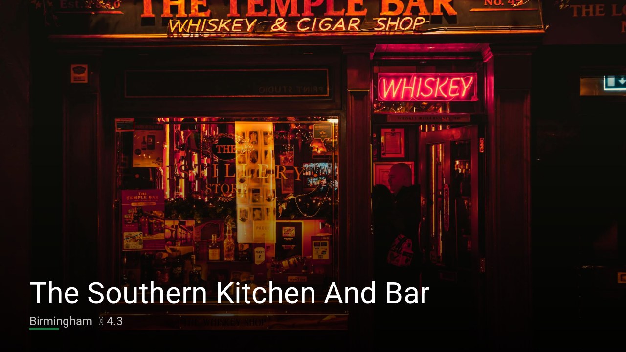 The Southern Kitchen And Bar — Sports bars in Birmingham