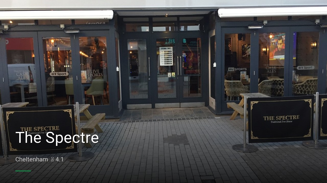 The Spectre - Sports Bars in Cheltenham