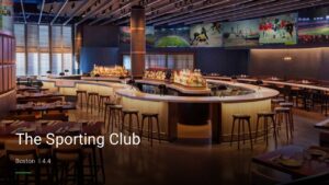 The Sporting Club — Sports bars in Boston