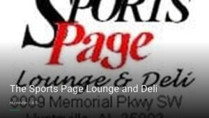 The Sports Page Lounge and Deli — Sports bars in Huntsville
