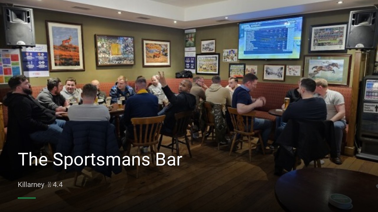 The Sportsmans Bar - Sports Bars in Killarney