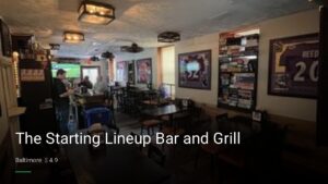 The Starting Lineup Bar and Grill — Sports bars in Baltimore