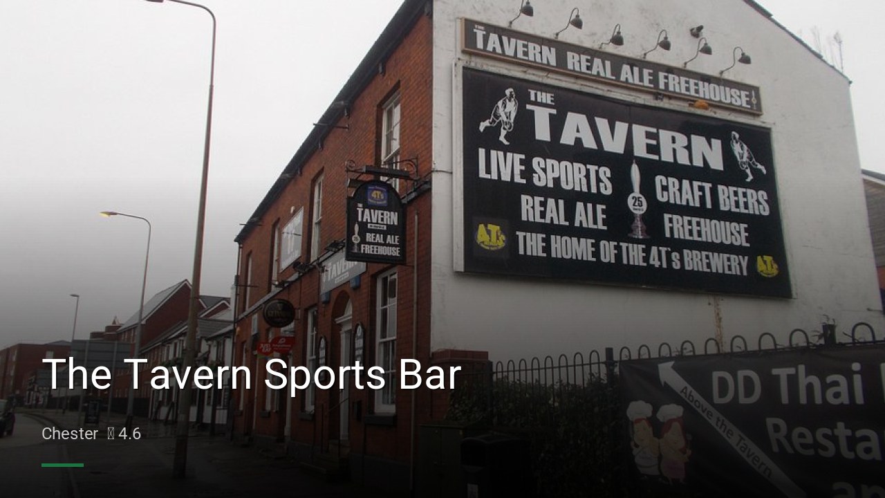 The Tavern Sports Bar - Sports Bars in Chester